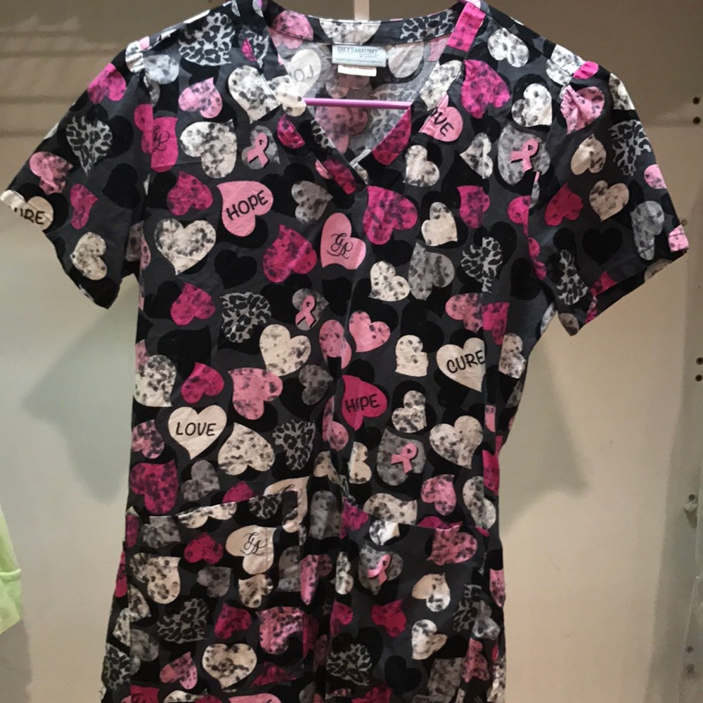scrub nursing top